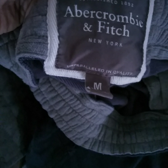 M  Navy Blue and gray jogging pants - Picture 2 of 2